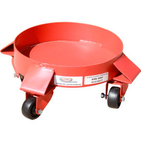 5 Gallon Solid Deck Drum Dolly Polyolefin Casters - SDD5P SDD5P