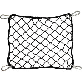 US Netting 5'x10' Personnel Fall Safety Net Bordered 5000LB Min-Test Synthetic Rope Black PS510