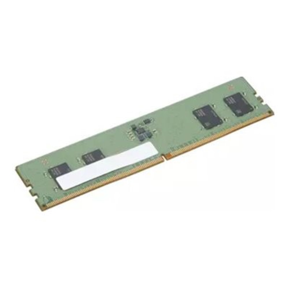 Lenovo 8GB DDR5 SDRAM Memory Module - 8 GB - DDR5-4800/PC5-38400 DDR5 SDRAM - 4800 MHz - Unbuffered - 288-pin - DIMM MPN:4X71K53890