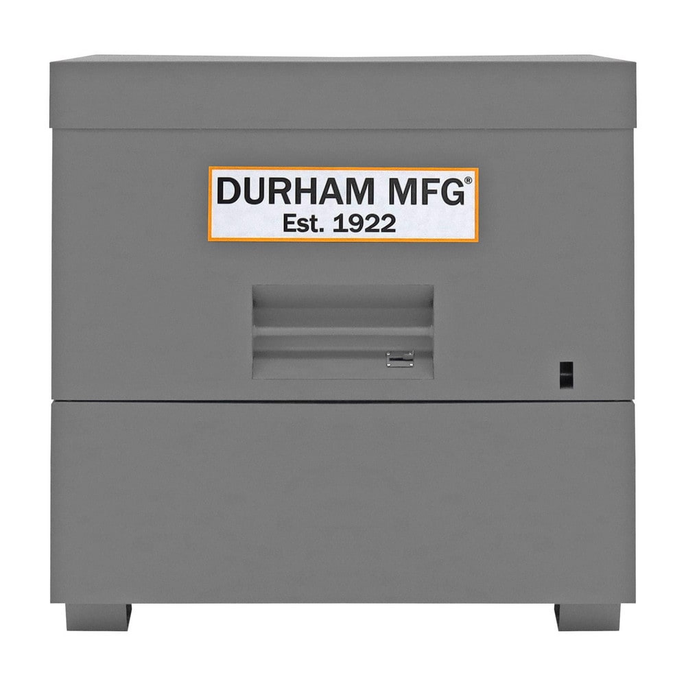 Jobsite Boxes & Cabinets, Type: Piano , Forkliftable: Yes , Storage Capacity (Cu. Ft.): 38.3 , Casters: No , Material: Steel  MPN:JSCPB-314850-94
