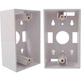 Vertical Cable 022-118WH Single Gang Junction Box White 022-118WH