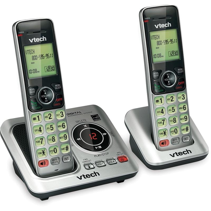 Vtech 2-handset Cordless CID-ITAD (Min Order Qty 2) MPN:CS6629-2