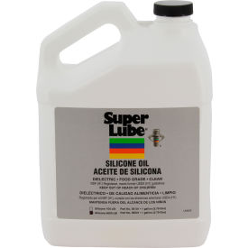 Super Lube Silicone Oil 5000 cSt 1 gal. Bottle Clear - Pkg Qty 4 56501