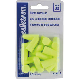 Sellstrom® Premium Disposable Earplugs Uncorded NRR 32 dB S23414