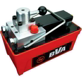 BVA Hydraulics Double Acting Treadle Pump PA1500M Air Actuated Hydraulic Pump W/4-Way Control Valve PA1500M