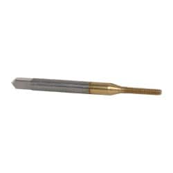 Thread Forming Tap: #3-56 UNF, Bottoming, High Speed Steel, TiN Coated MPN:10623-01T