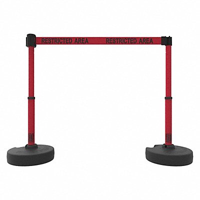 PLUS Barrier Set X2 Red Rstrictd Area MPN:PL4293