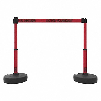 PLUS Barrier Set X2 Arc Flash Bndry Red MPN:PL4297