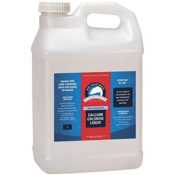 Ice & Snow Melter & De-Icer: Calcium Chloride Liquid, 2.5 gal Drum MPN:BGB-2.5C