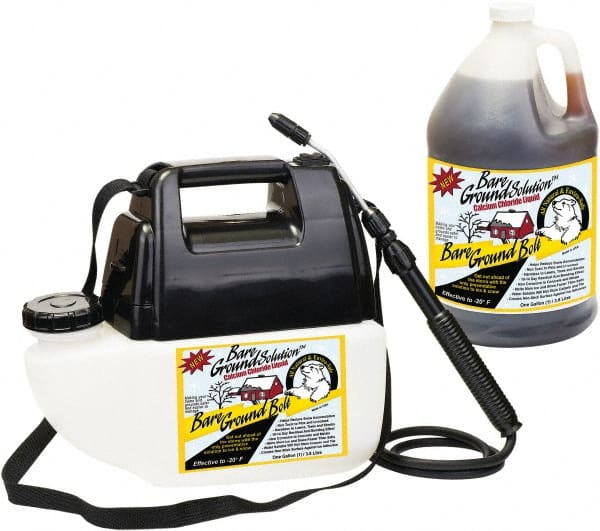 Ice & Snow Melter & De-Icer: Calcium Chloride Liquid, 1 gal Pump Spray MPN:BGBPS-1C