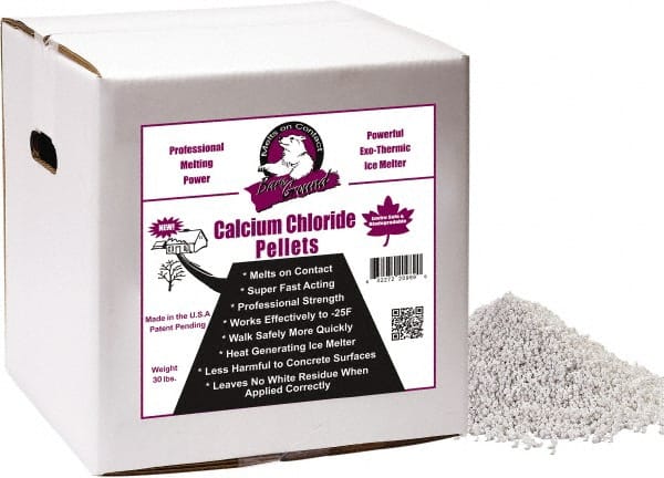 Ice & Snow Melter & De-Icer: Pellet, 40 lb Box MPN:BGCCP-40