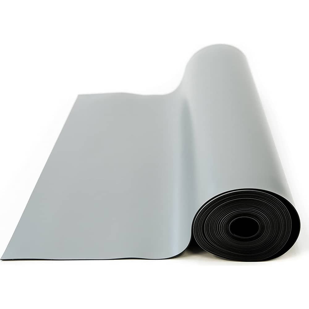Anti-Static Table Mat: Rubber, 20' OAL, 3' OAW, 0.08