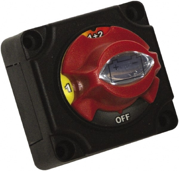 4 Position, 12 Volt, 300 Amp, Dual Battery Disconnect Switch MPN:20393