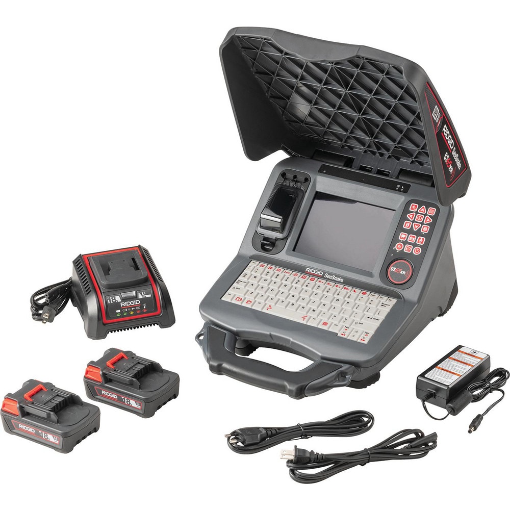 Inspection Camera Kits, Kit Type: Digital Recording Monitor , Mount Type: Freestanding , Audio Capability: Yes , Magnification: 2x , Display Type: Color LCD  MPN:69038