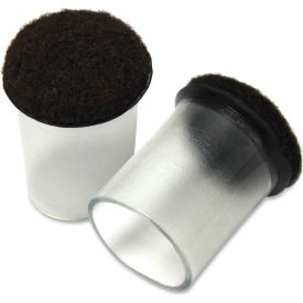 Lorell® Clear Sleeve Floor Protectors - 1.63