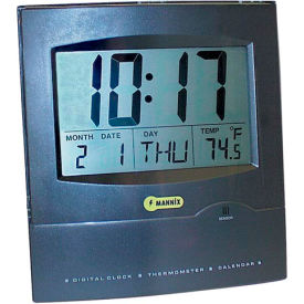 Jumbo Display Wall Clock w Calendar DJC381