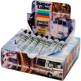Super Lube Multi-Purpose Lubricant W/ PTFE 1/2 oz. Tube Counter Box Display 40/Pack - 21013 21013
