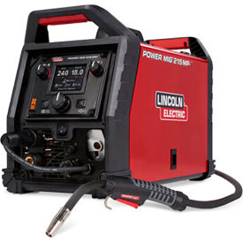 Lincoln Electric® PowerMig® 215MPi™ Multi-Process Welder 140A 60 Hz Red K4876-1
