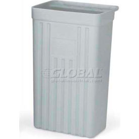 Vollrath® Refuse Bin 9728820 Gray - Pkg Qty 6 9728820