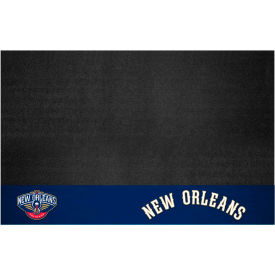 FanMats NBA New Orleans Pelicans Grill Mat 1/4