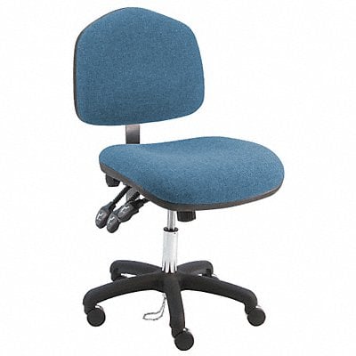 Ergonomic Chair Vinyl Blue MPN:LNS-DCR-TLC-WW-BLUE