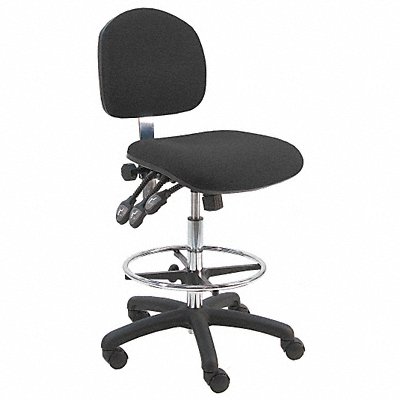 Task Chair Fabric Black 21-31 Seat Ht MPN:LNT-FB-TLC-WW-BLACK