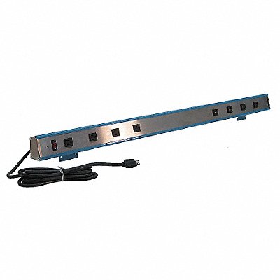 Outlet Strip 8 Outlet 15A 72 L Gry MPN:S8-72