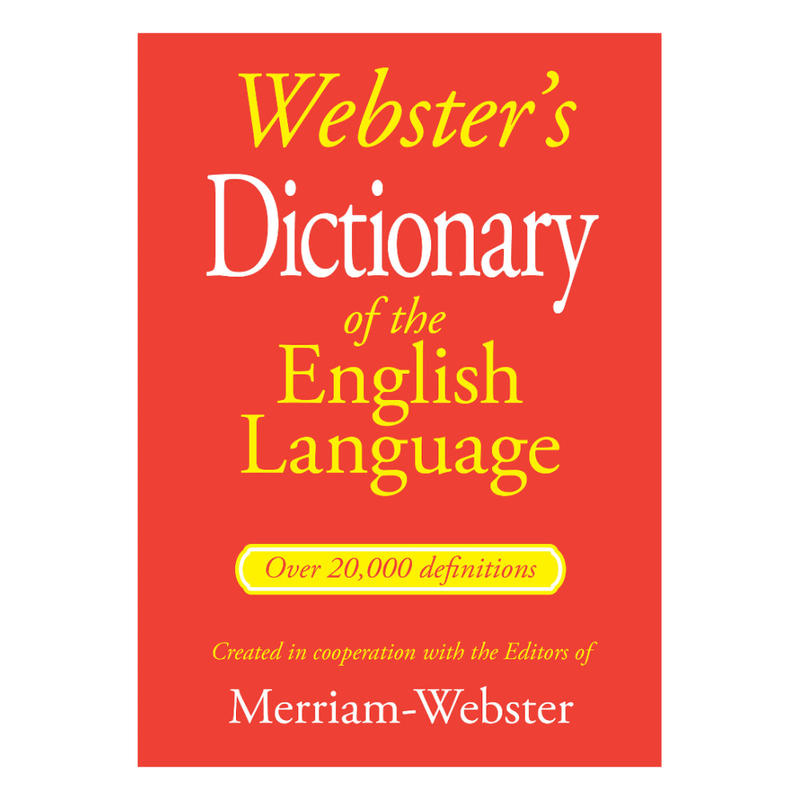 Websters Dictionary Of The English Language (Min Order Qty 41) MPN:13861