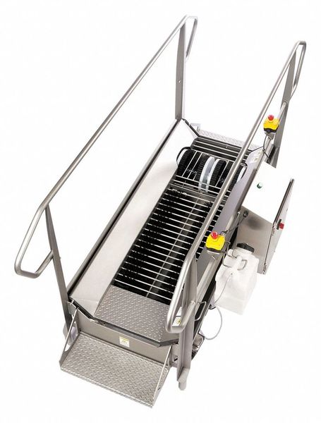 Wet Boot Scrubber SS 400 lb 110VAC MPN:BSX1000-DAF