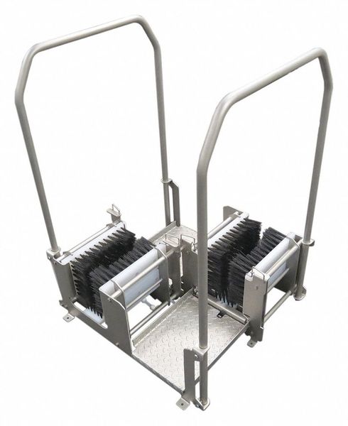 Wet Boot Scrubber SS 400 lb 110VAC MPN:BSX200-W
