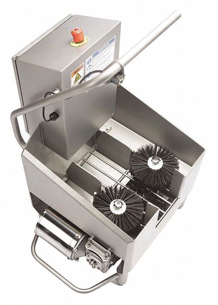 Wet Boot Scrubber SS 400 lb 110VAC MPN:BSX600-DAF-6