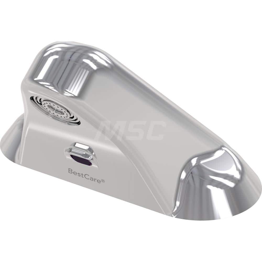 Lavatory Faucets, Spout Type: Cone , Handle Type: None , Mounting Centers: 4 (Inch) MPN:WH3375-SO