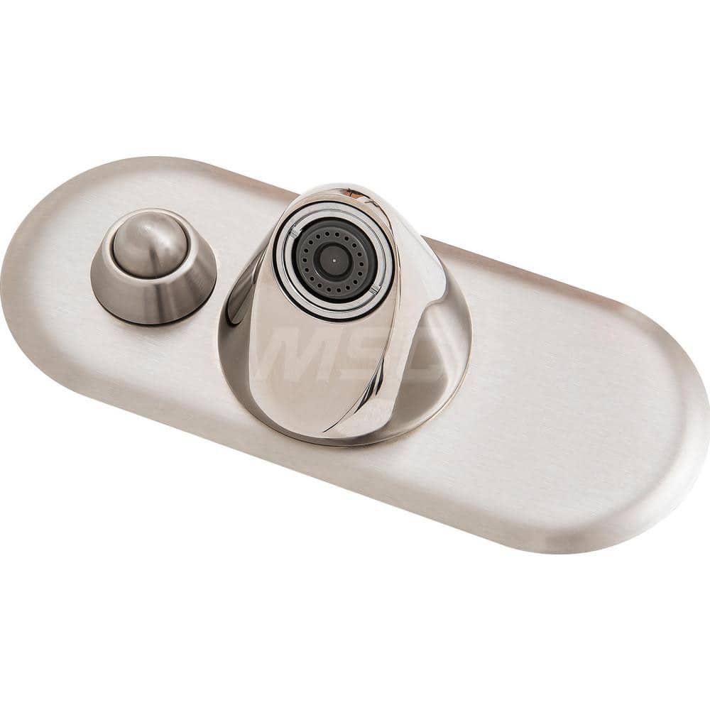 Lavatory Faucets, Spout Type: Cone , Handle Type: Push Button , Mounting Centers: 8 (Inch) MPN:WH3376