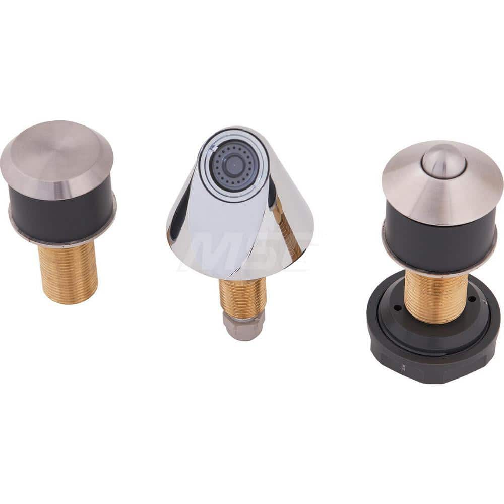 Lavatory Faucets, Spout Type: Cone , Handle Type: Push Button , Mounting Centers: 8 (Inch) MPN:WH3376-WSF