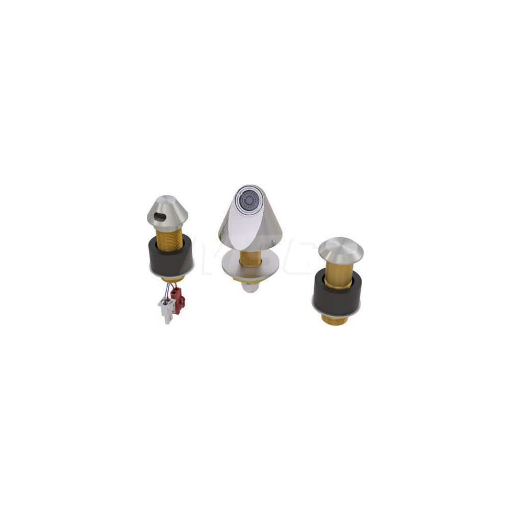 Lavatory Faucets, Spout Type: Cone , Handle Type: None , Mounting Centers: 4 (Inch) MPN:WH3376-WSF-SO