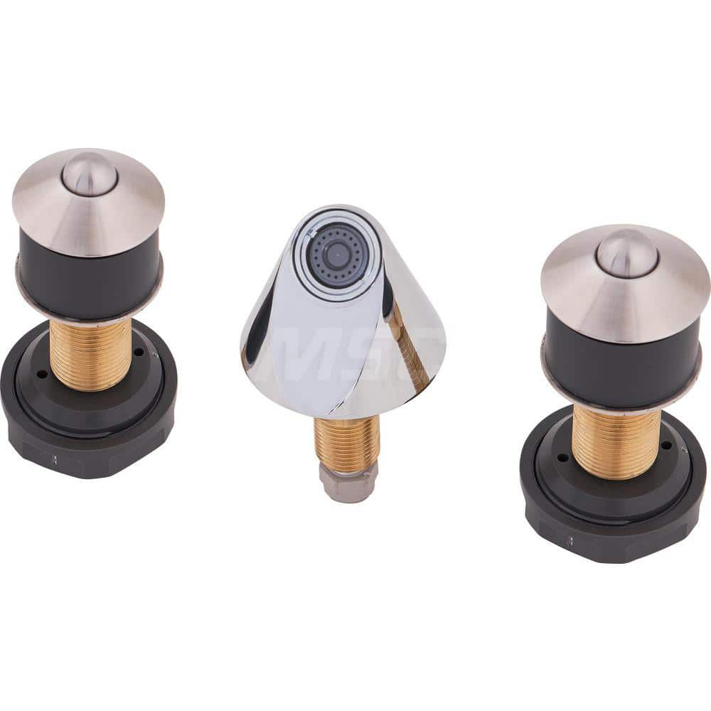 Lavatory Faucets, Spout Type: Cone , Handle Type: Push Button , Mounting Centers: 8 (Inch) MPN:WH3377-WSF