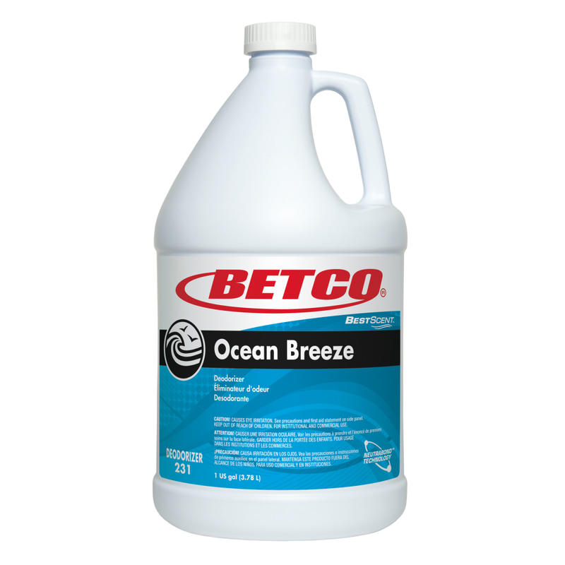 Betco Best Scent Air Fresheners, Ocean Breeze Scent, 128 Oz, Case of 4 Air Fresheners MPN:2310400