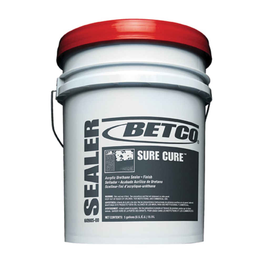 Betco Sure Cure Water-Based Urethane, 720 Oz Bottle MPN:6090500