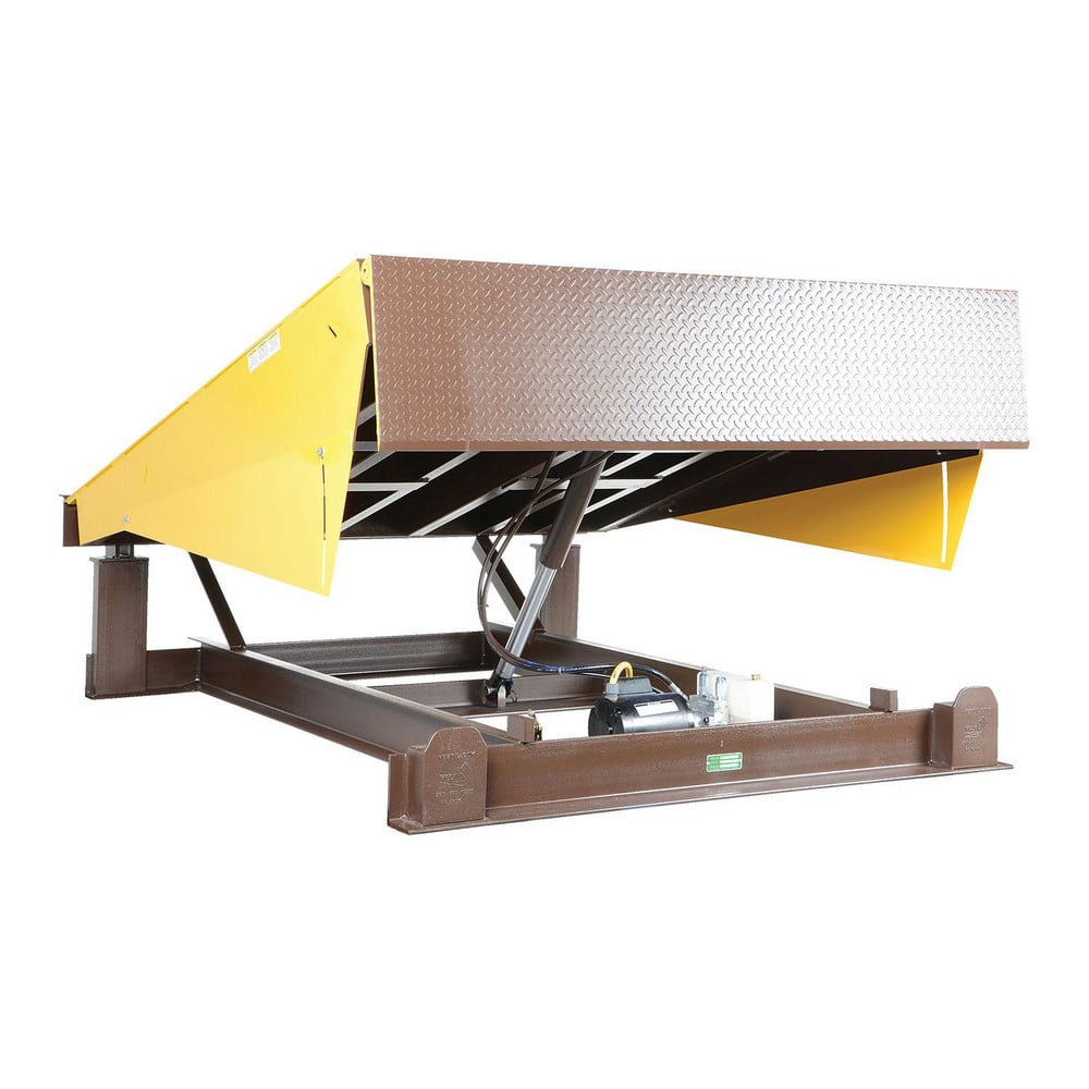 Dock Levelers, Edge-of-dock: No , Load Capacity: 25000 , Overall Width: 72 , Service Height Range: 12-12in , Phase: Three  MPN:EH-68-25