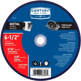 Century Drill 08806 Abrasive Saw Blade 6-1/2