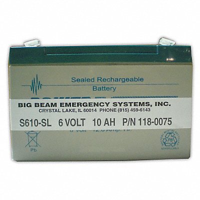 Battery 1.2V 72hr 1 5/8in Tyco(AMP) MPN:S610SL