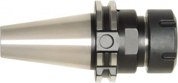 Collet Chuck: 3 to 26 mm Capacity, ER Collet, Taper Shank MPN:66651379M