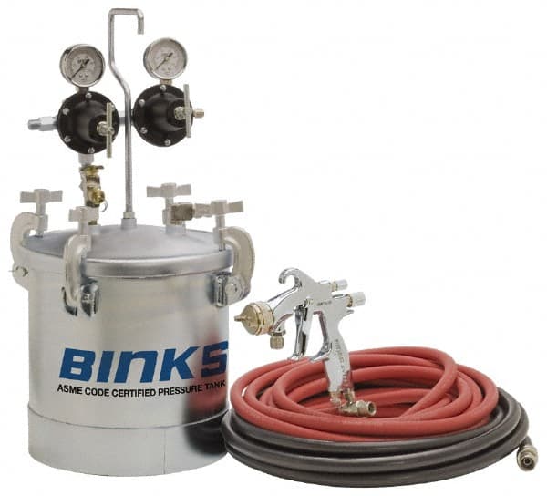 Paint Sprayer Pressure Tank: Steel MPN:98-3163