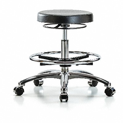 Backless Pneumatic Stool 17 W MPN:BR-CLR-PMBSO-CR-CF-CC