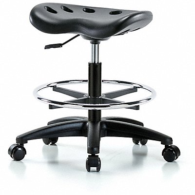 Tractor Stool 300 lb Cap. Black MPN:PTMBSL-RG-CF-RC-BLK