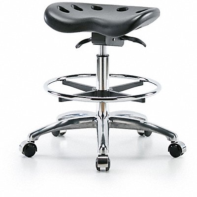 Tractor Stool 300 lb Cap. Black MPN:PTMBSO-CR-CF-CC-BLK