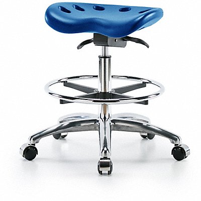 Tractor Stool 300 lb Cap. Blue MPN:PTMBSO-CR-CF-CC-BLU