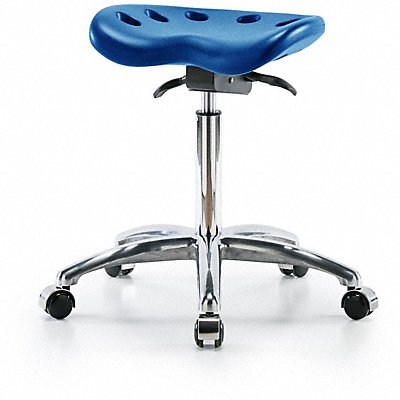 Tractor Stool 300 lb Cap. Blue MPN:PTMBSO-CR-NF-CC-BLU