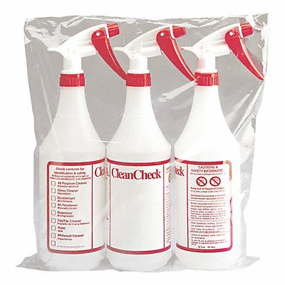 Spray Bottle 32oz. Clear PK3 MPN:513155