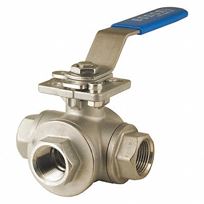 Ball Valve 3-Way Full T Port 1 in MPN:956N-1
